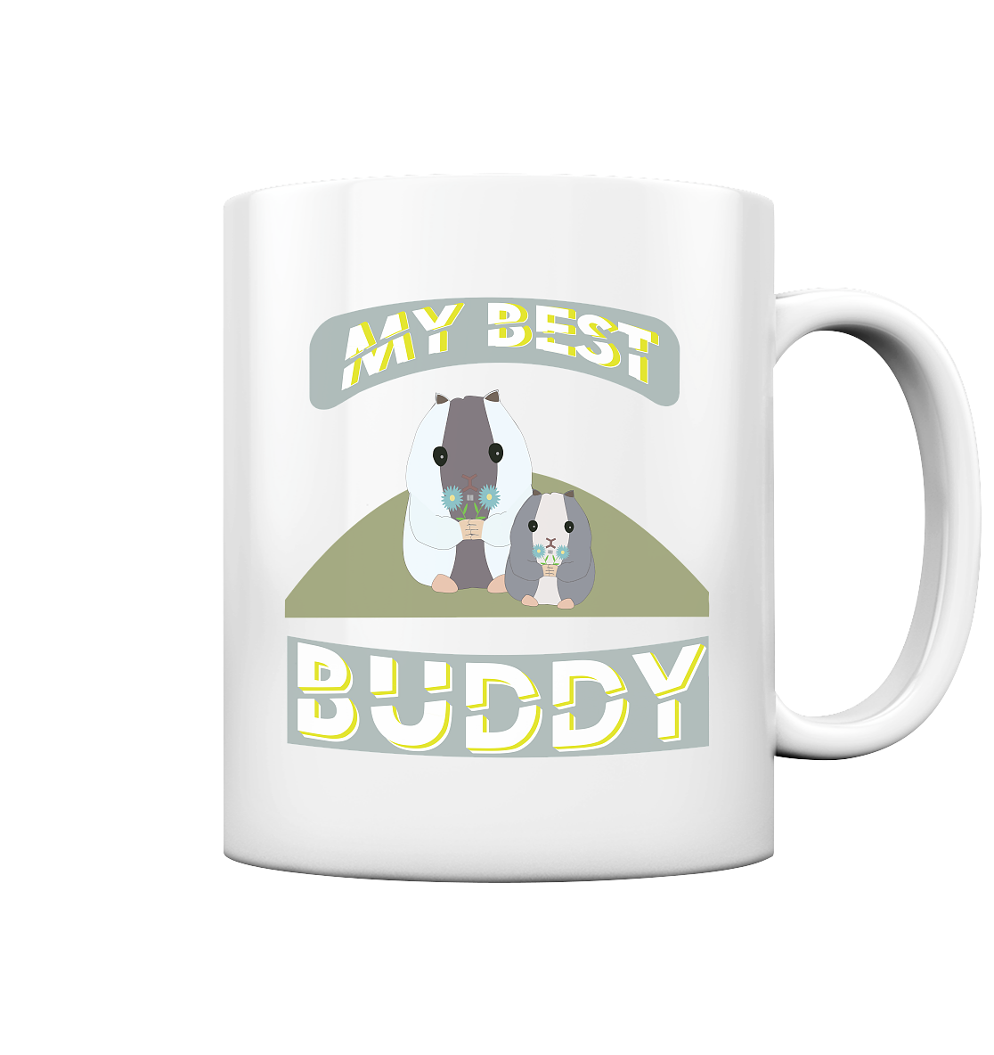 Best Buddy, Beste Freunde - Tasse glossy