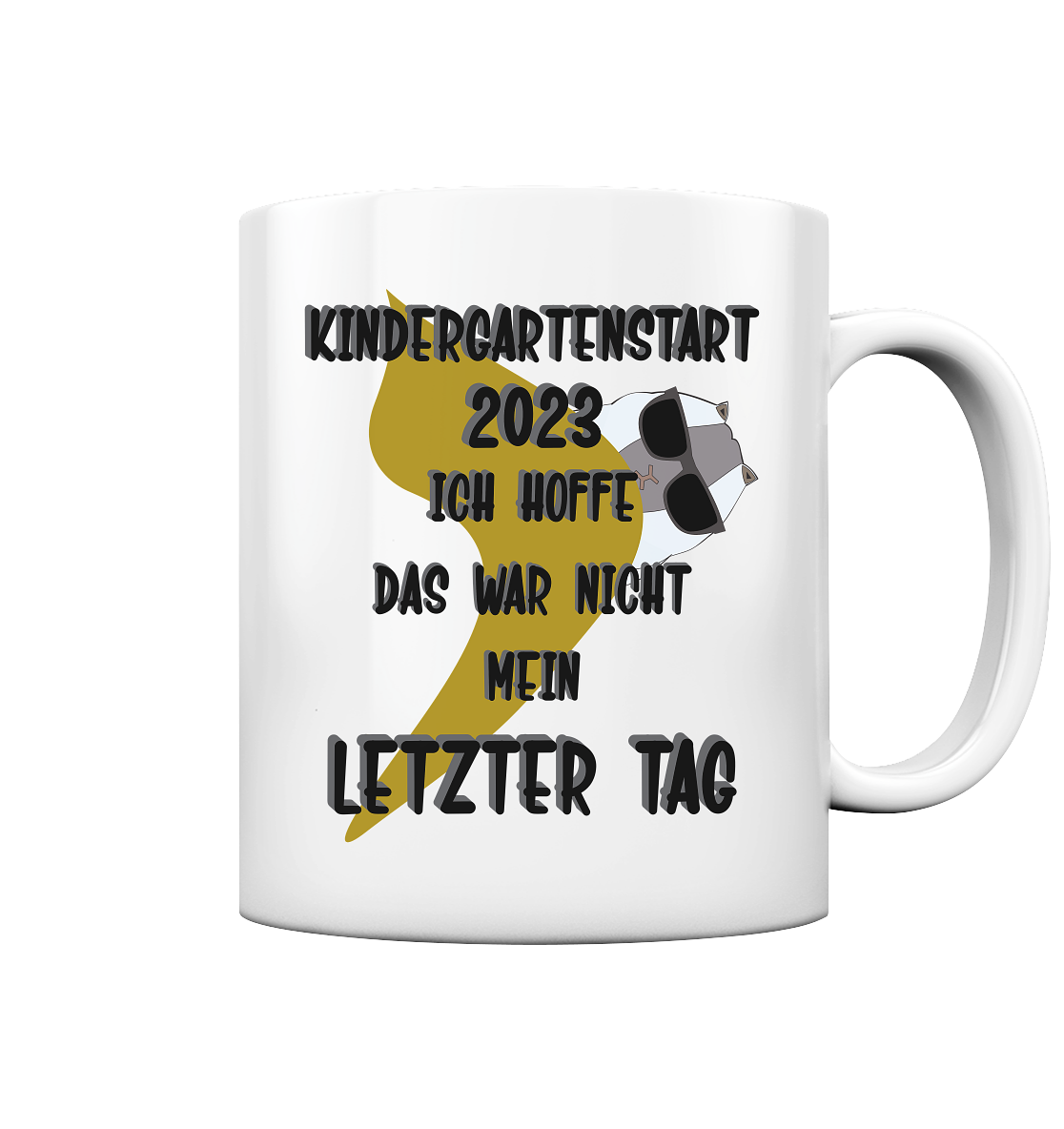 Kindergartenstart 2023, Kiga, Kindergarten - Tasse glossy