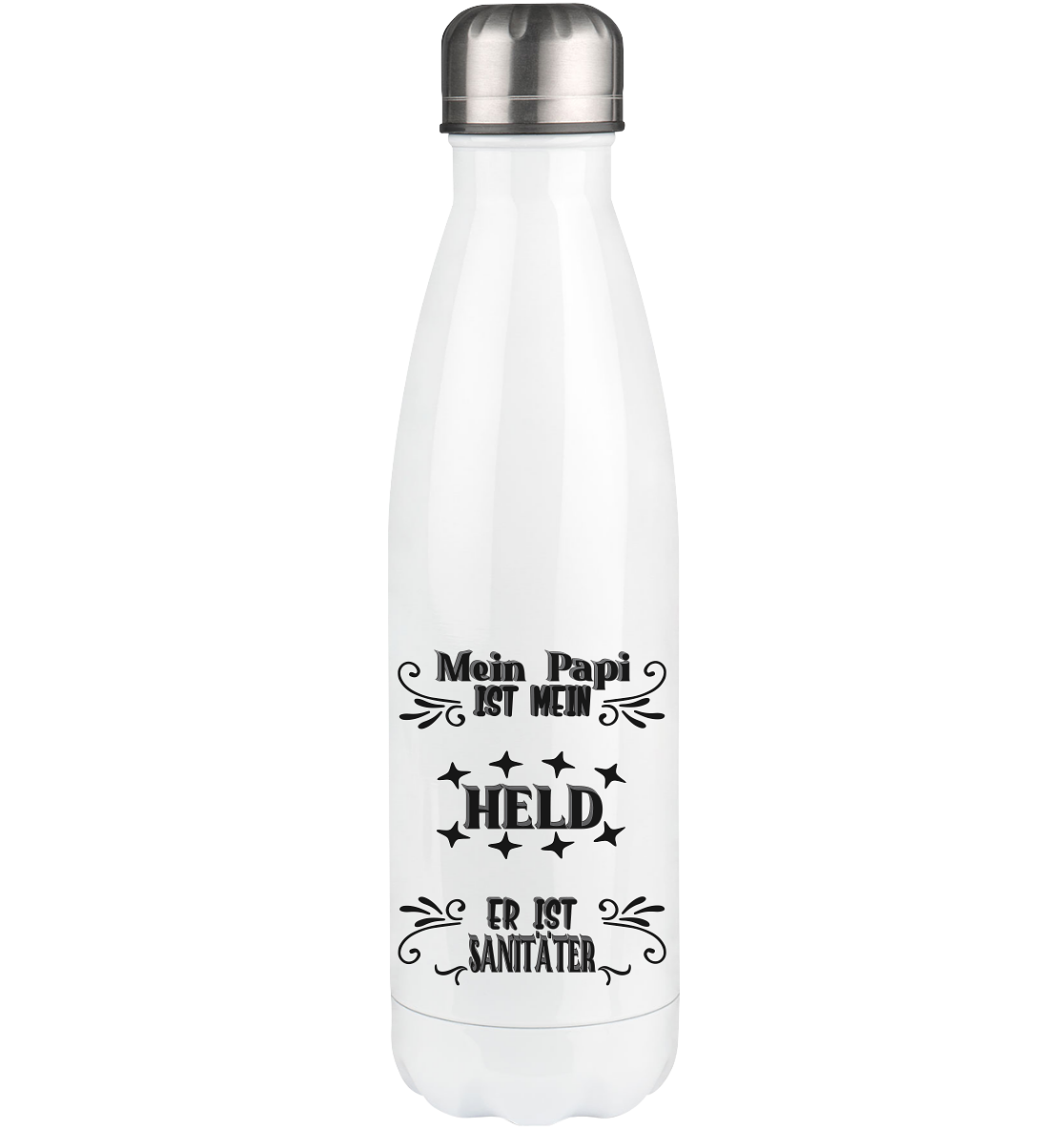 DAS PAPA PROJEKT-MEIN HELD-SANITÄTER- Thermoflasche 500ml