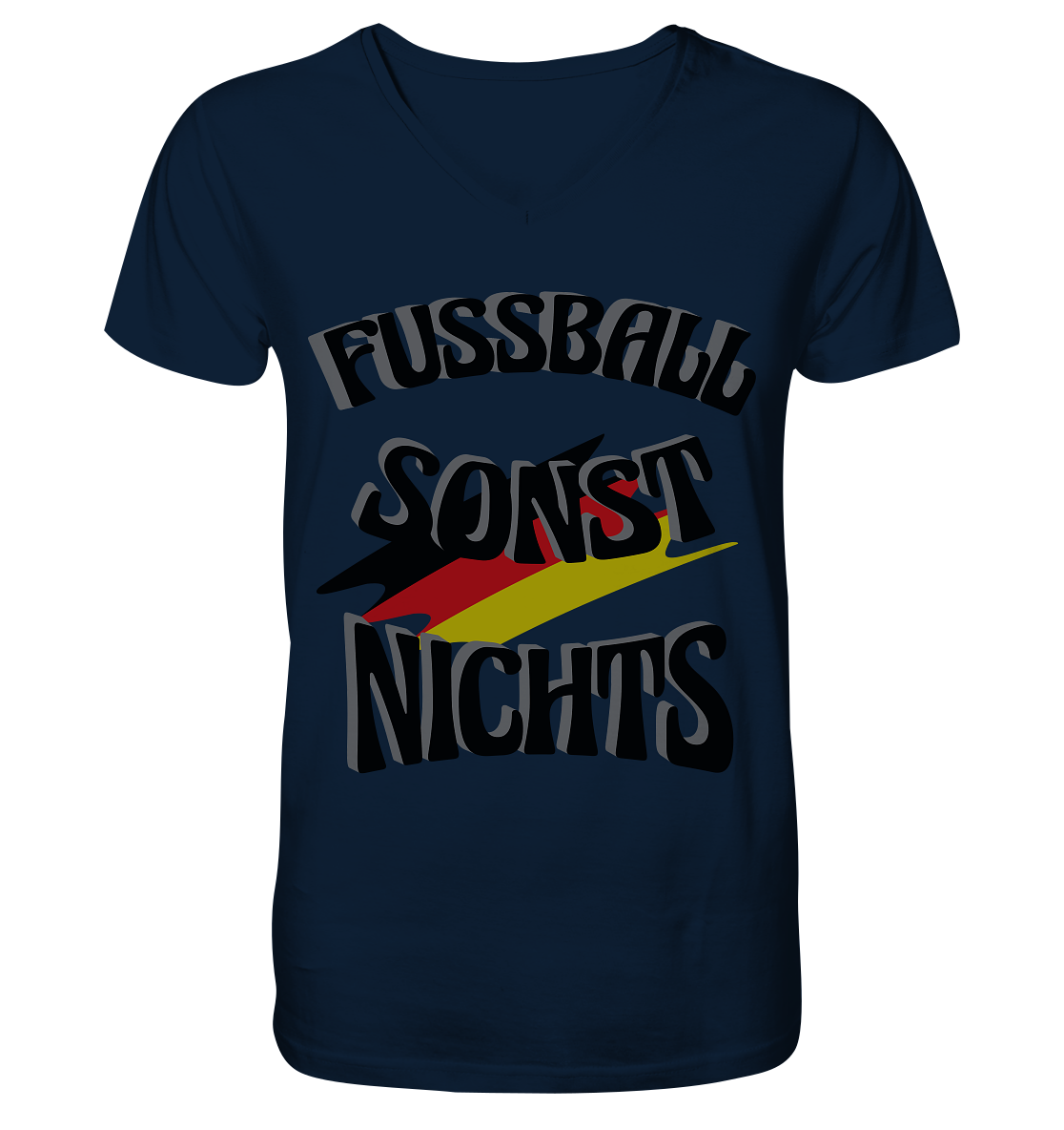 Fussball sonst nichts, Fanclub, Fussballvereine - V-Neck Shirt