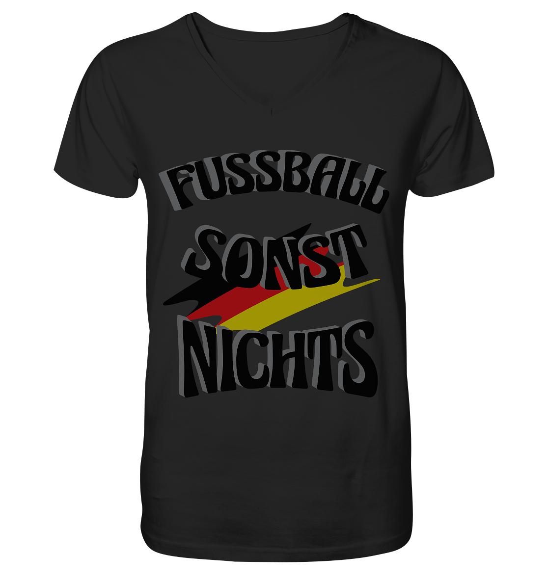 Fussball sonst nichts, Fanclub, Fussballvereine - V-Neck Shirt