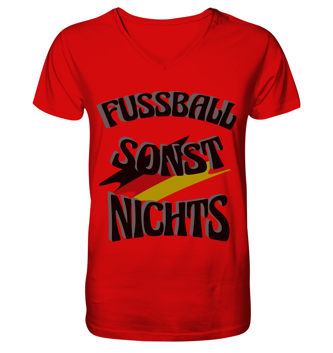 Fussball sonst nichts, Fanclub, Fussballvereine - V-Neck Shirt