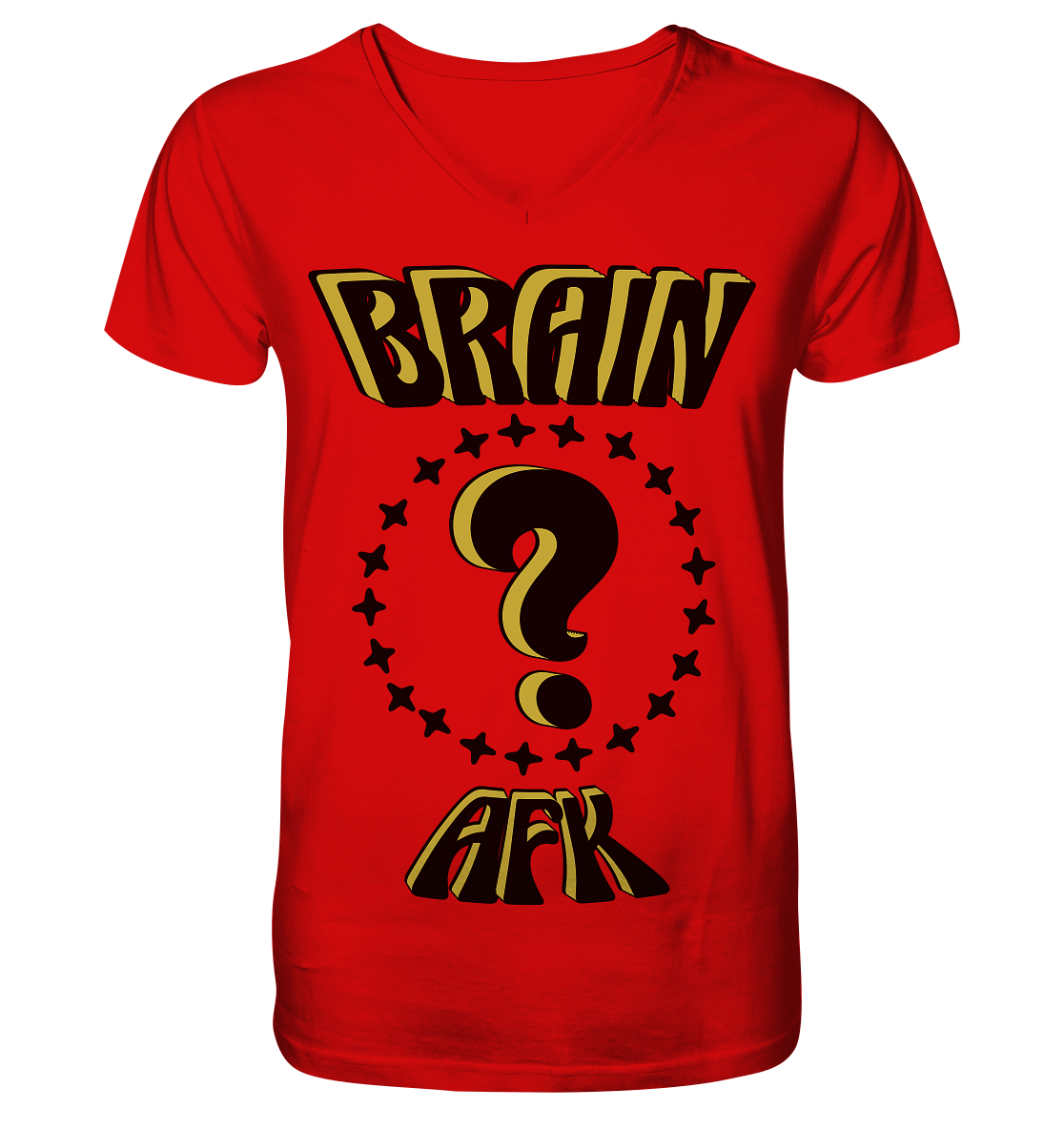 Brain AFK, bin mal abwesend, Trendy - V-Neck Shirt