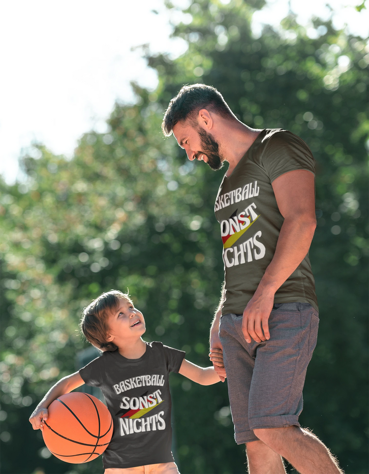 Shirt, Hoodies & Co mit dem Aufdruck - BASKETBALL SONST NICHTS 