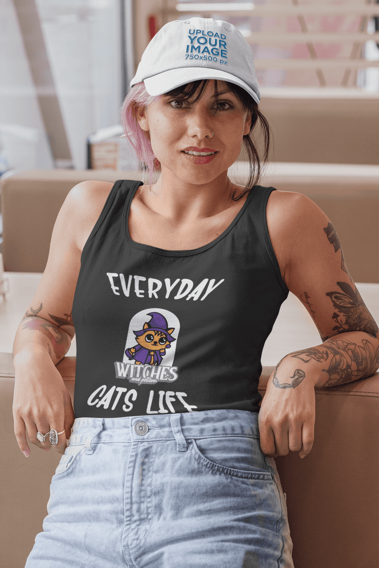 Shirt, Hoodies & Co mit dem Aufdruck - EVERYDAY CATS LIFE und einer Cartoon Cat