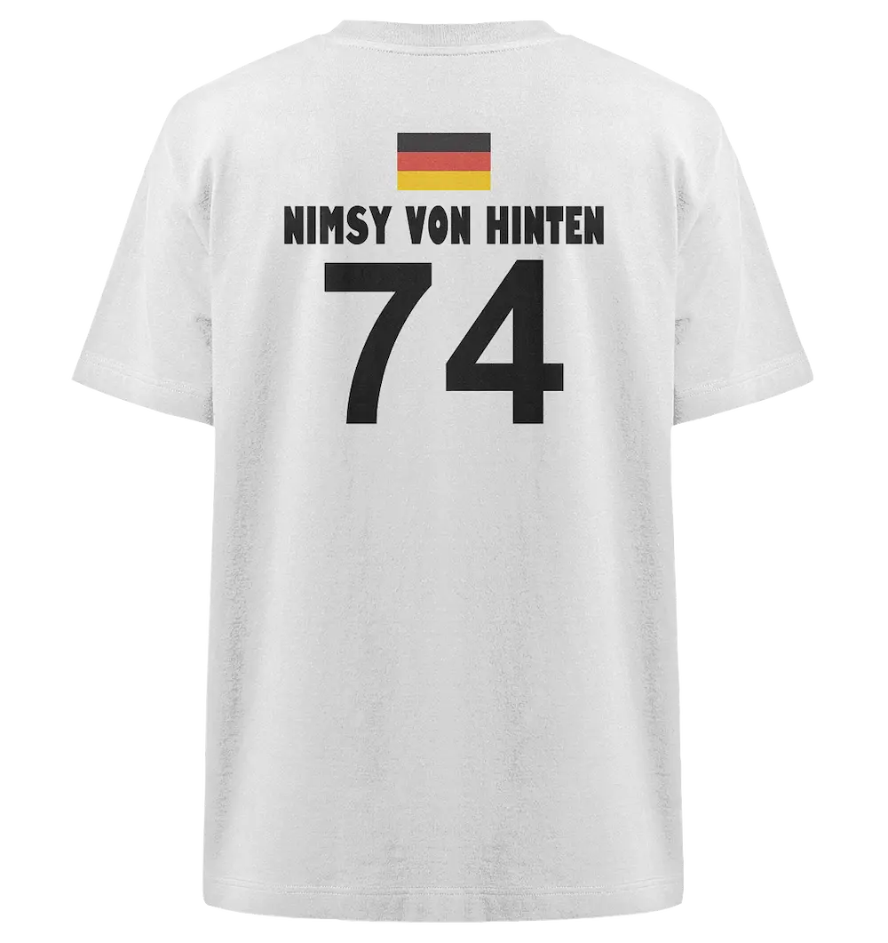 Sauf Trikot Nimsy von Hinten - Heavy Oversized Organic Shirt