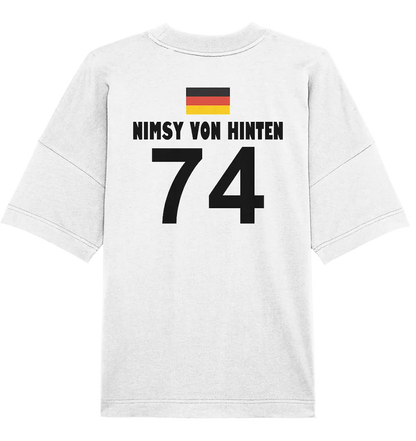 Sauf Trikot Nimsy von Hinten - Organic Oversize Shirt