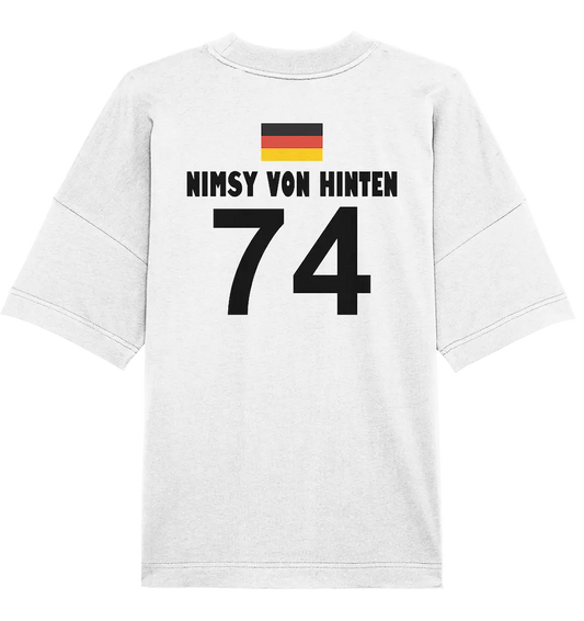 Sauf Trikot Nimsy von Hinten - Organic Oversize Shirt