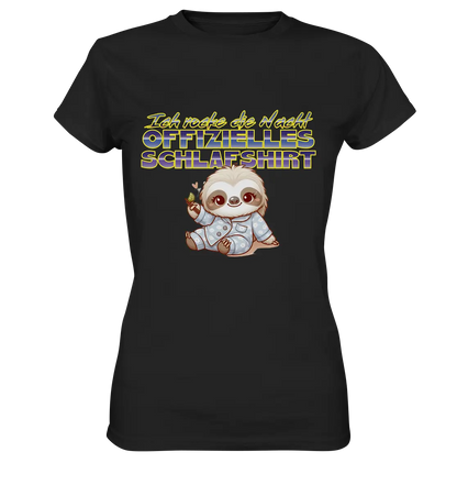 Schlafshirt  - Damen Premium Shirt
