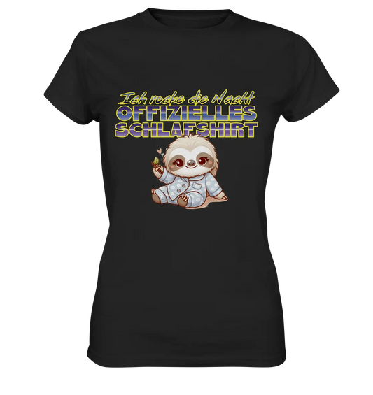 Schlafshirt  - Damen Premium Shirt