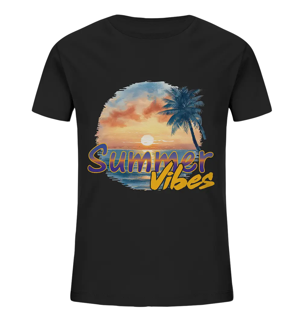 Sommer Shirts Vibes - Kids Organic Shirt