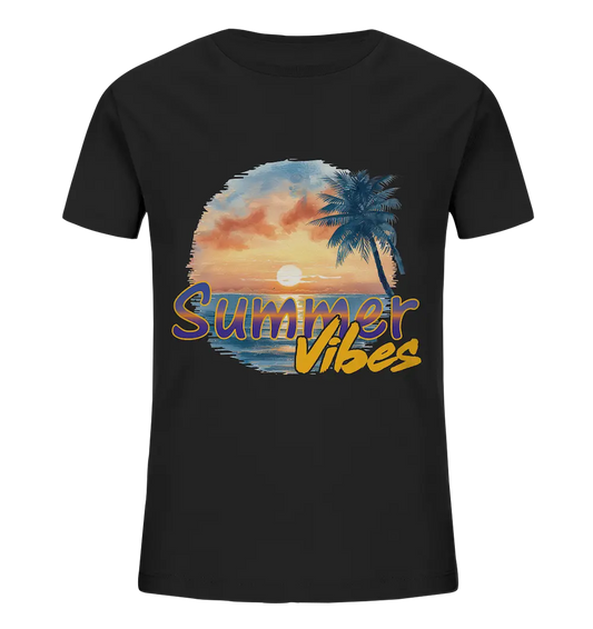 Sommer Shirts Vibes - Kids Organic Shirt