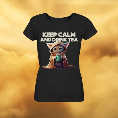 Chill Mal- T-Shirt Damen- Keep Calm- coole Basic für jeden Look