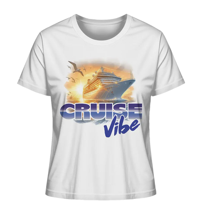 T-Shirt Cruise Vibe - Ladies Organic Shirt