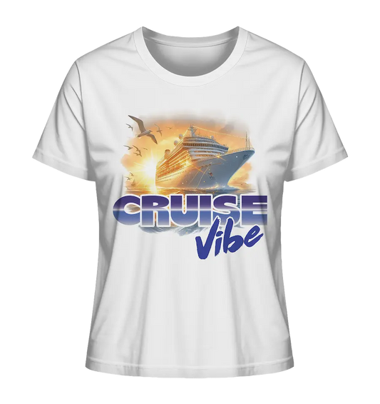 T-Shirt Cruise Vibe - Ladies Organic Shirt
