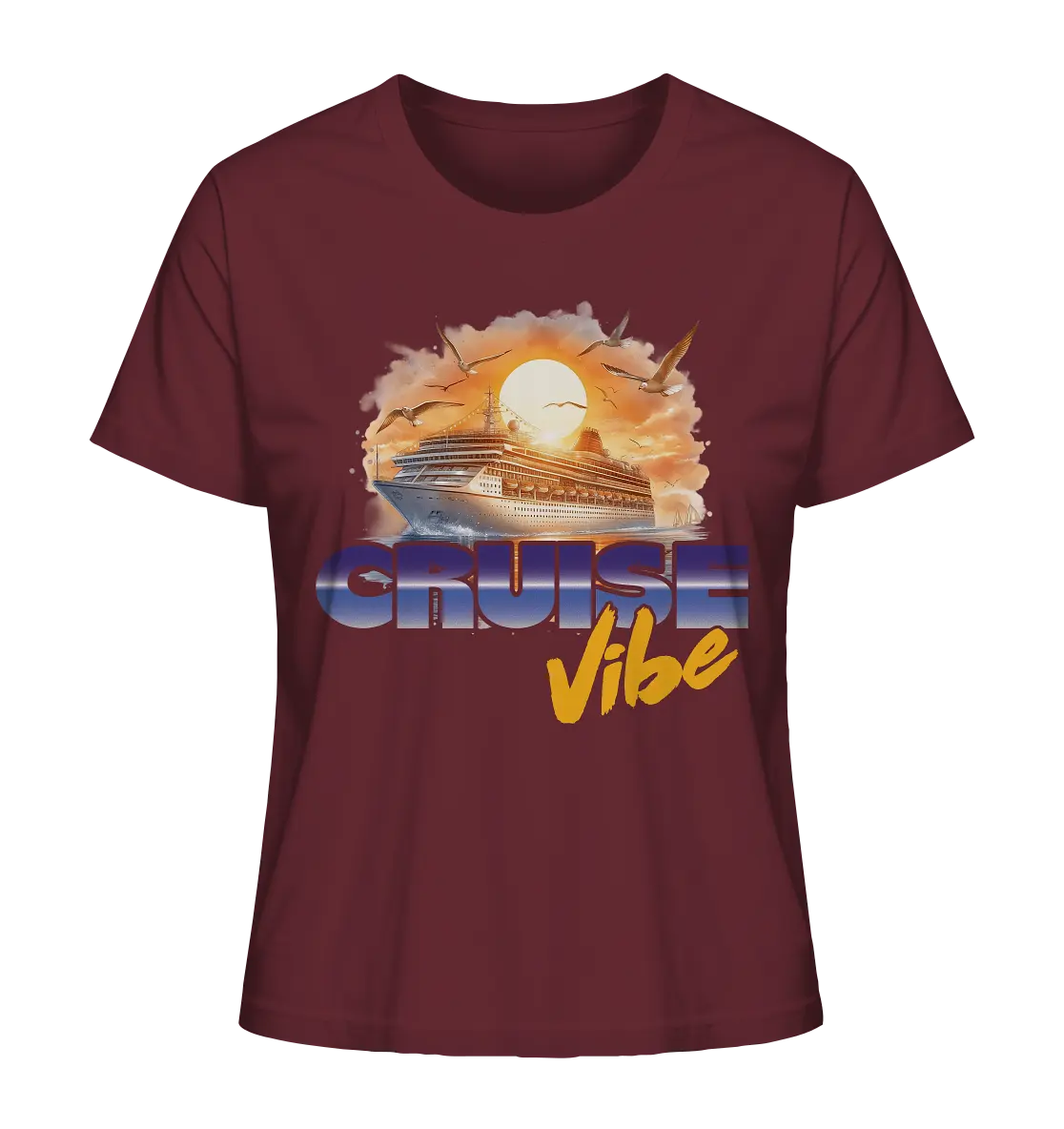 T-Shirt Kreuzfahrtstimmung - Ladies Organic Shirt