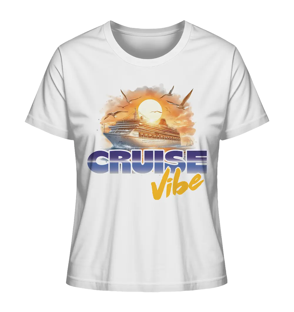 T-Shirt Kreuzfahrtstimmung - Ladies Organic Shirt