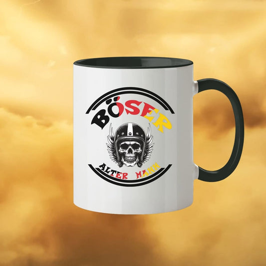 Tasse- BÖSER ALTER MANN NO 2 - Tasse zweifarbig