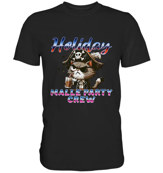 Urlaubsshirt Malle- Party Crew - Classic Shirt