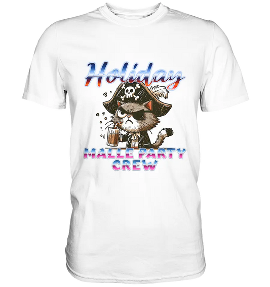 Urlaubsshirt Malle- Party Crew - Classic Shirt