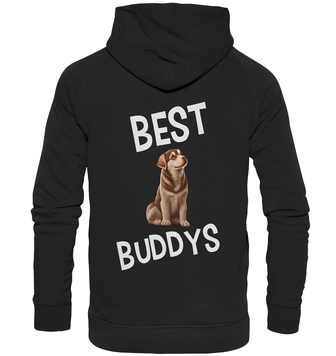 BEST BUDDYS NO 5 - STREETWEAR _ STATEMENTS - MEIN BESTER FREUND - Basic Unisex Hoodie