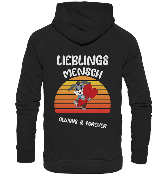 LIEBLINGSMENSCH – ALWAYS & FOREVER - STREETWEAR _ STATEMENTS - Basic Unisex Hoodie