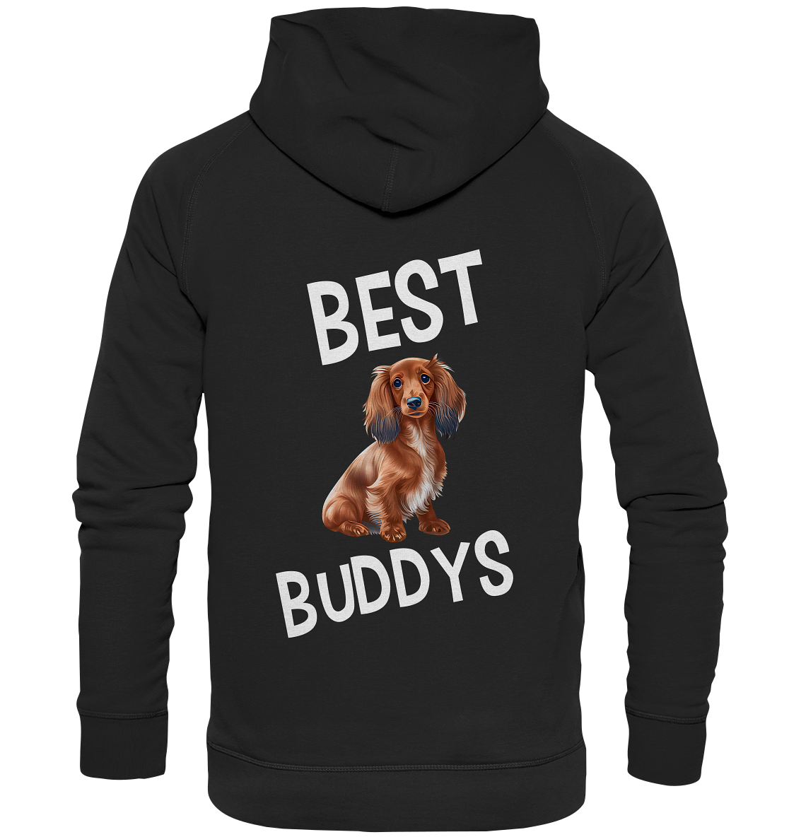 BEST BUDDYS NO 6 - STREETWEAR _ STATEMENTS - MEIN BESTER FREUND - Basic Unisex Hoodie