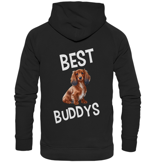 BEST BUDDYS NO 6 - STREETWEAR _ STATEMENTS - MEIN BESTER FREUND - Basic Unisex Hoodie