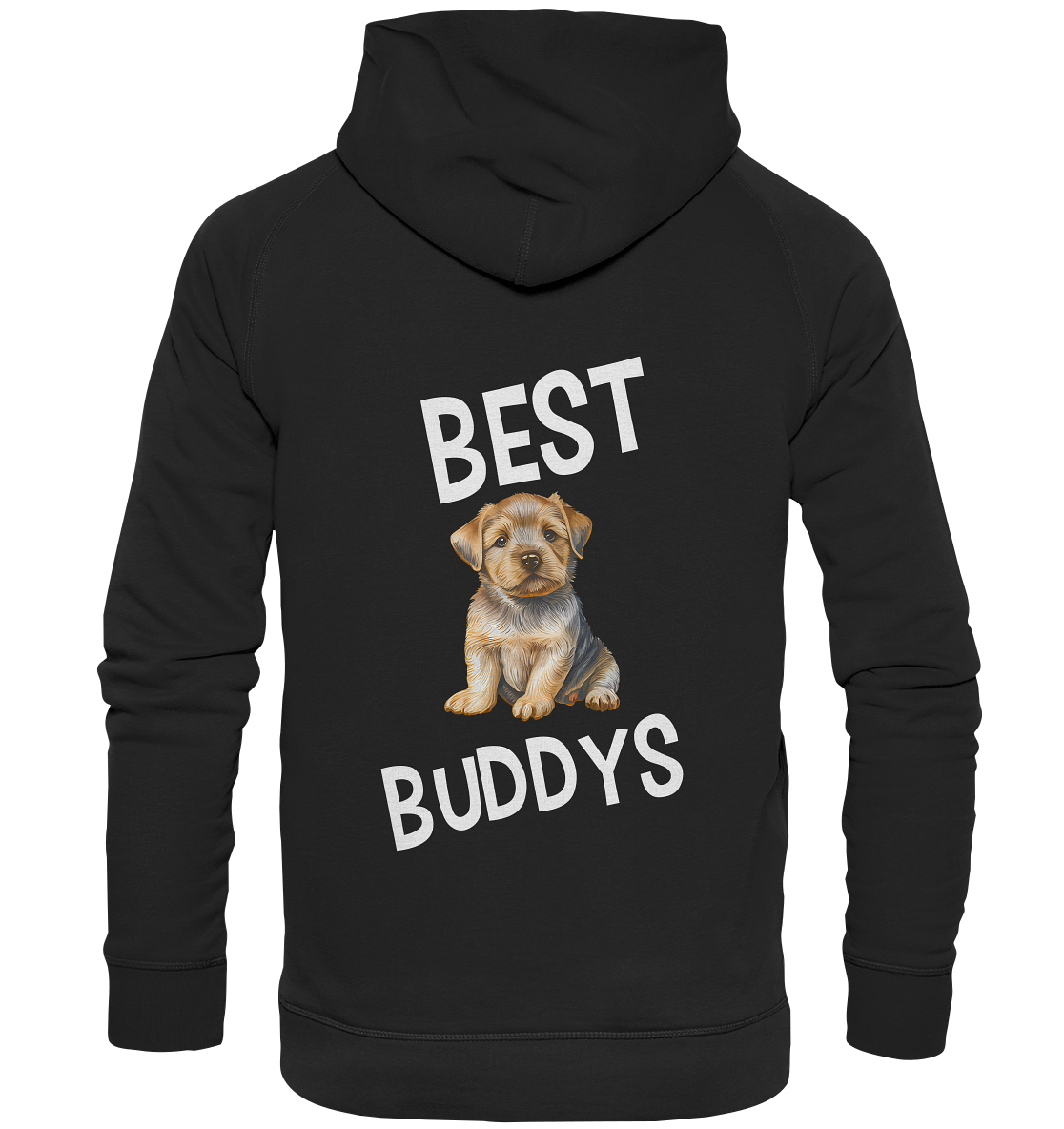 BEST BUDDYS NO4 - STREETWEAR _ STATEMENTS - MEIN BESTER FREUND - Basic Unisex Hoodie