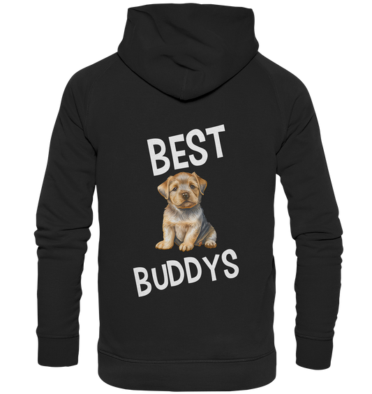 BEST BUDDYS NO4 - STREETWEAR _ STATEMENTS - MEIN BESTER FREUND - Basic Unisex Hoodie