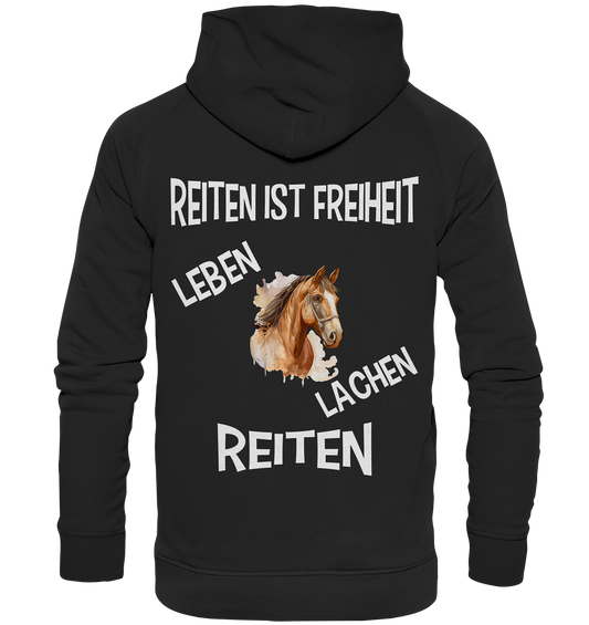 REITEN IST FREIHEIT - STREETWEAR FÜR REITER UND PFERDELIEBHABER - Kids Premium Hoodie