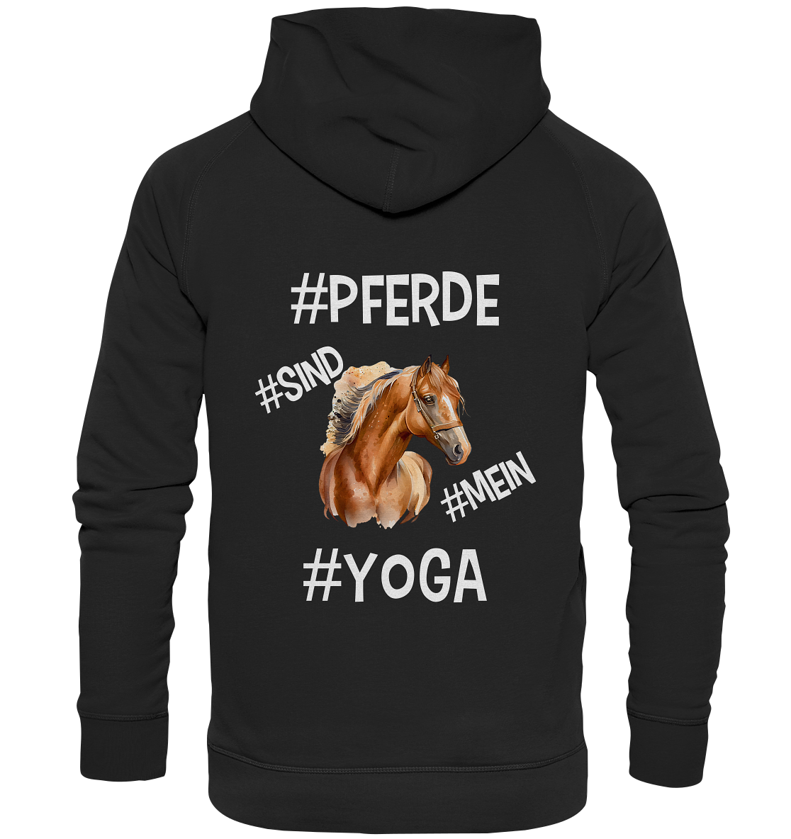 PFERDE SIND MEIN YOGA - STATEMENT STREETWEAR - Kids Premium Hoodie