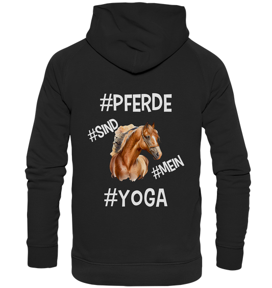 PFERDE SIND MEIN YOGA - STATEMENT STREETWEAR - Kids Premium Hoodie