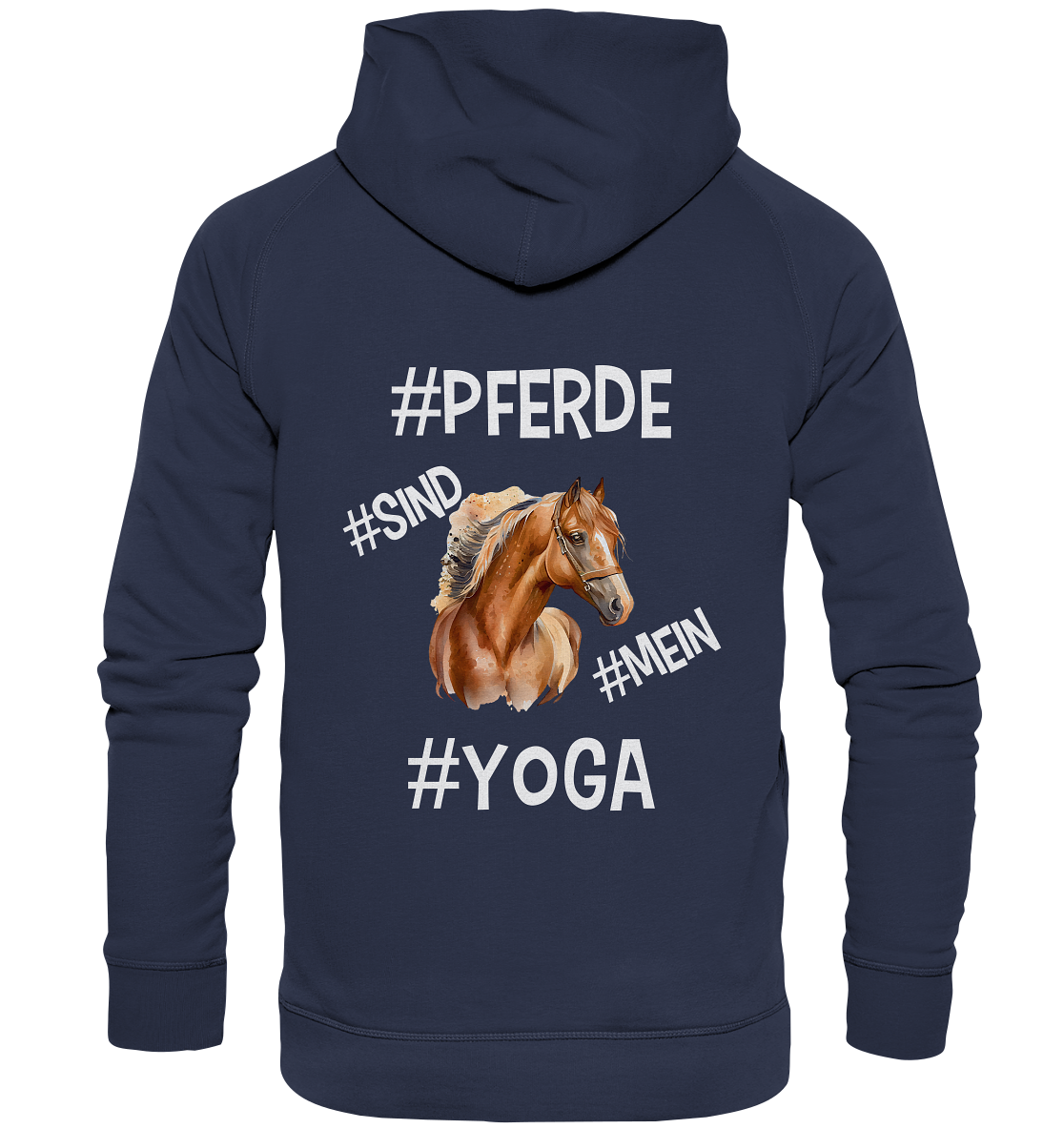 PFERDE SIND MEIN YOGA - STATEMENT STREETWEAR - Kids Premium Hoodie