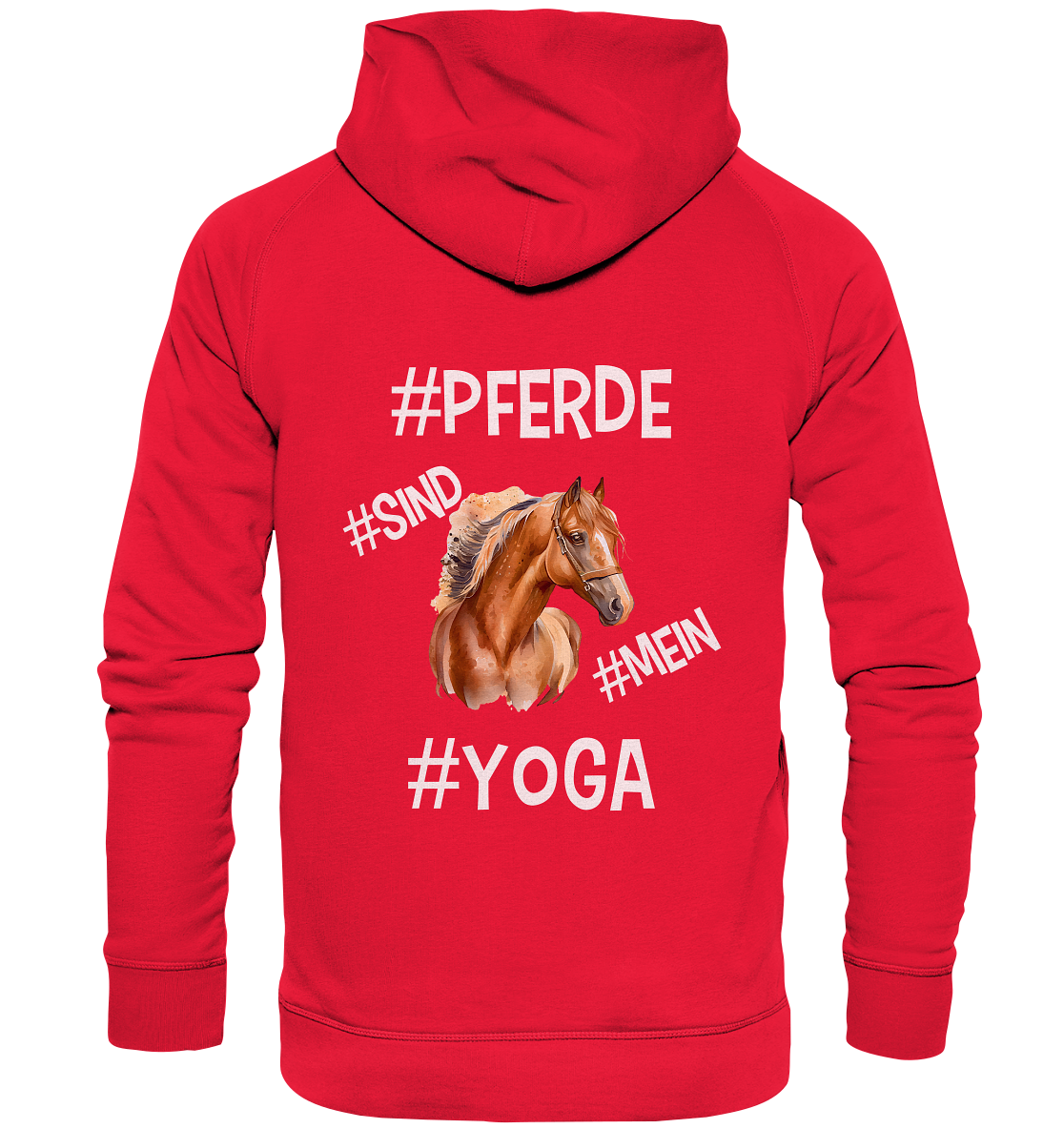 PFERDE SIND MEIN YOGA - STATEMENT STREETWEAR - Kids Premium Hoodie