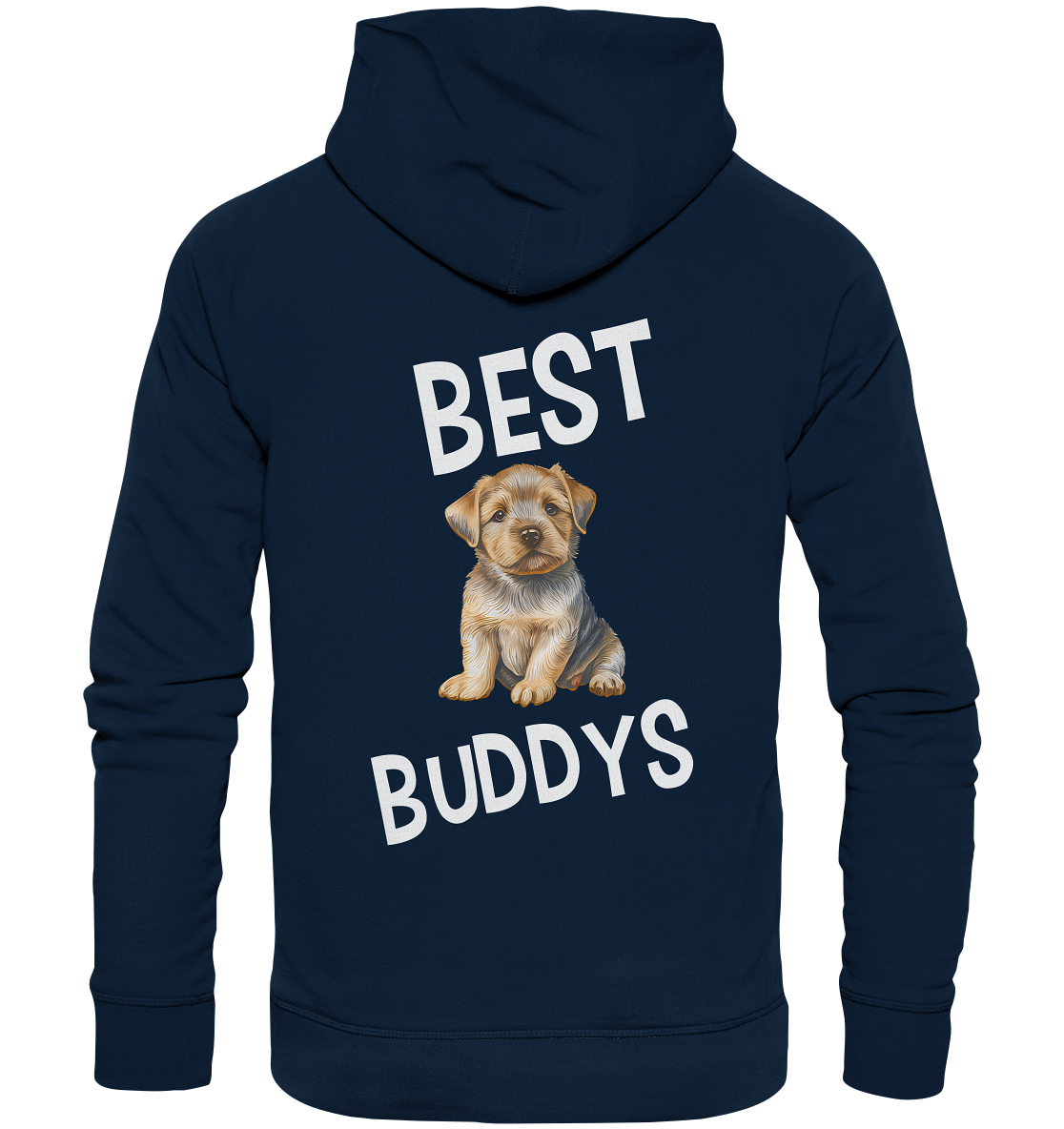 BEST BUDDYS NO4 - STREETWEAR _ STATEMENTS - MEIN BESTER FREUND - Organic Hoodie