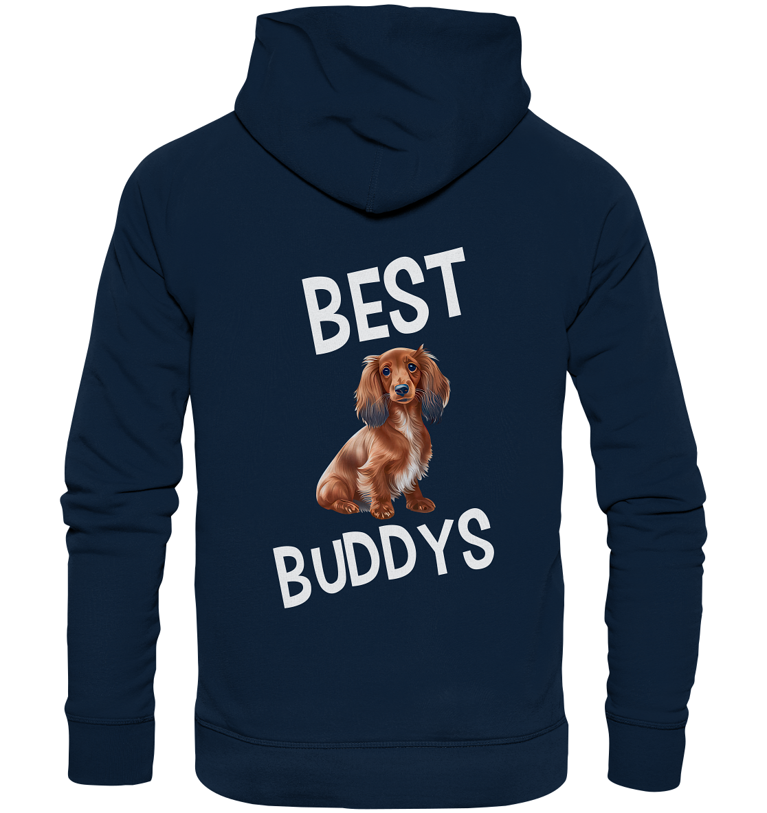 BEST BUDDYS NO 6 - STREETWEAR _ STATEMENTS - MEIN BESTER FREUND - Organic Hoodie
