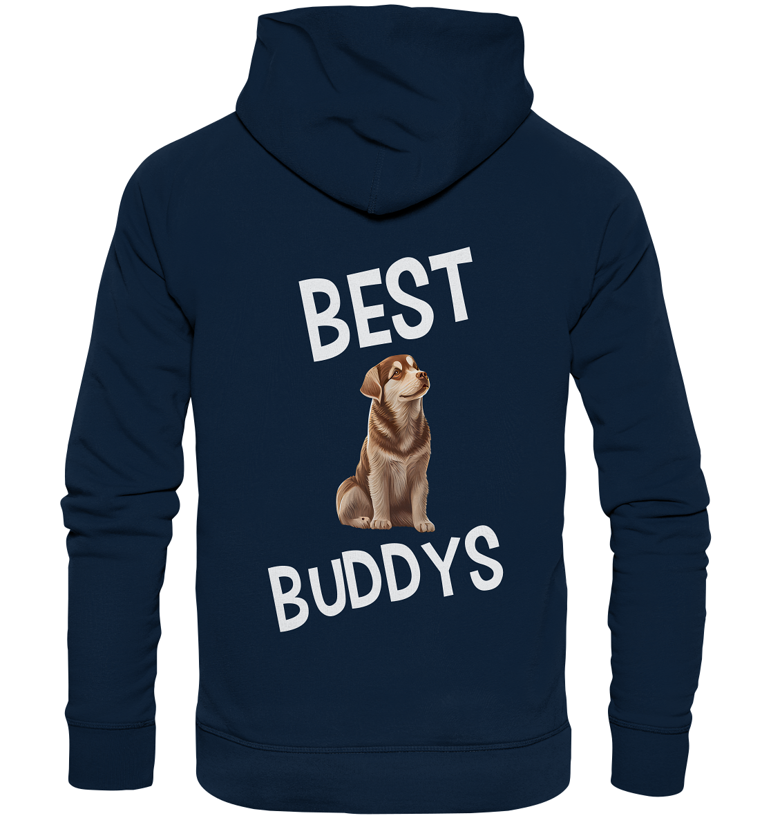 BEST BUDDYS NO 5 - STREETWEAR _ STATEMENTS - MEIN BESTER FREUND - Organic Hoodie