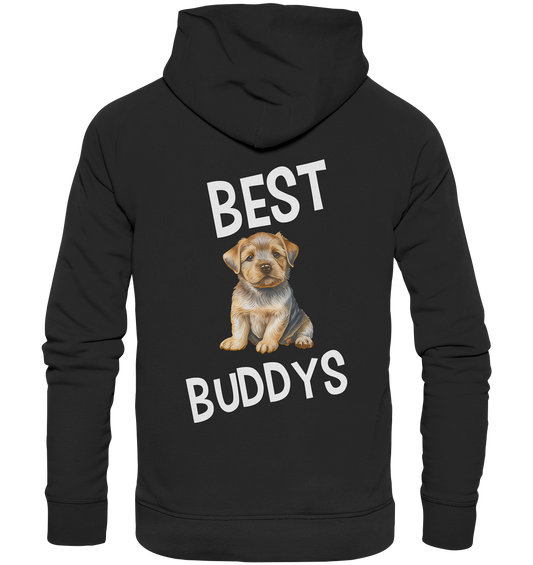 BEST BUDDYS NO4 - STREETWEAR _ STATEMENTS - MEIN BESTER FREUND - Organic Hoodie