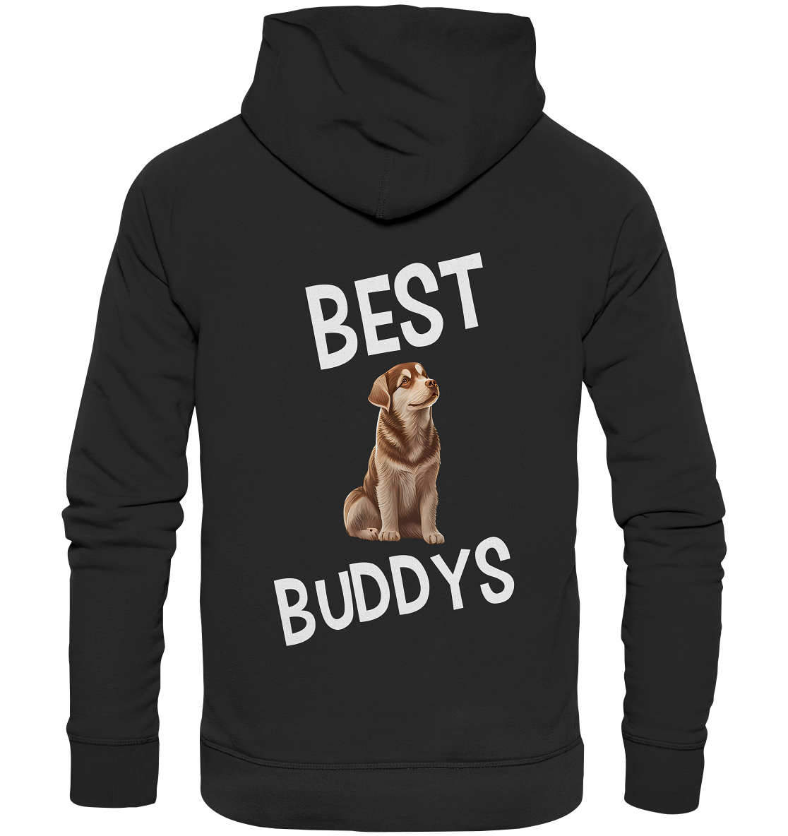 BEST BUDDYS NO 5 - STREETWEAR _ STATEMENTS - MEIN BESTER FREUND - Organic Hoodie