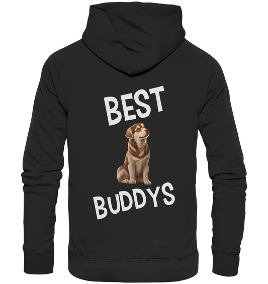 BEST BUDDYS NO 5 - STREETWEAR _ STATEMENTS - MEIN BESTER FREUND - Organic Hoodie