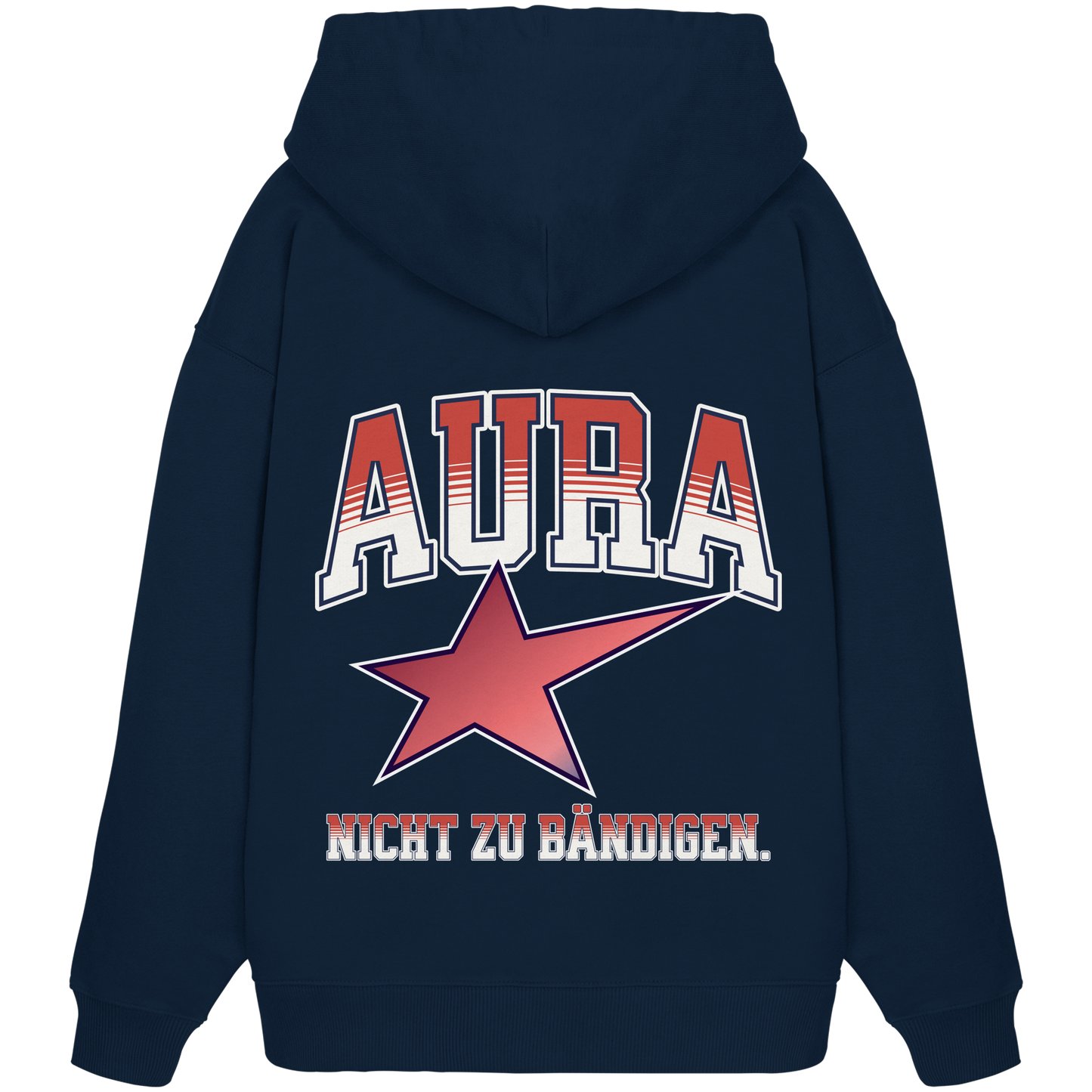 AURA – Nicht zu bändigen - Organic Oversize Hoodie
