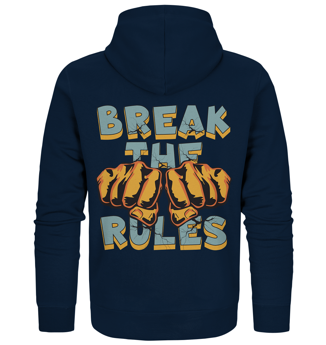 Break the Rules - Statement  - Organic Zipper