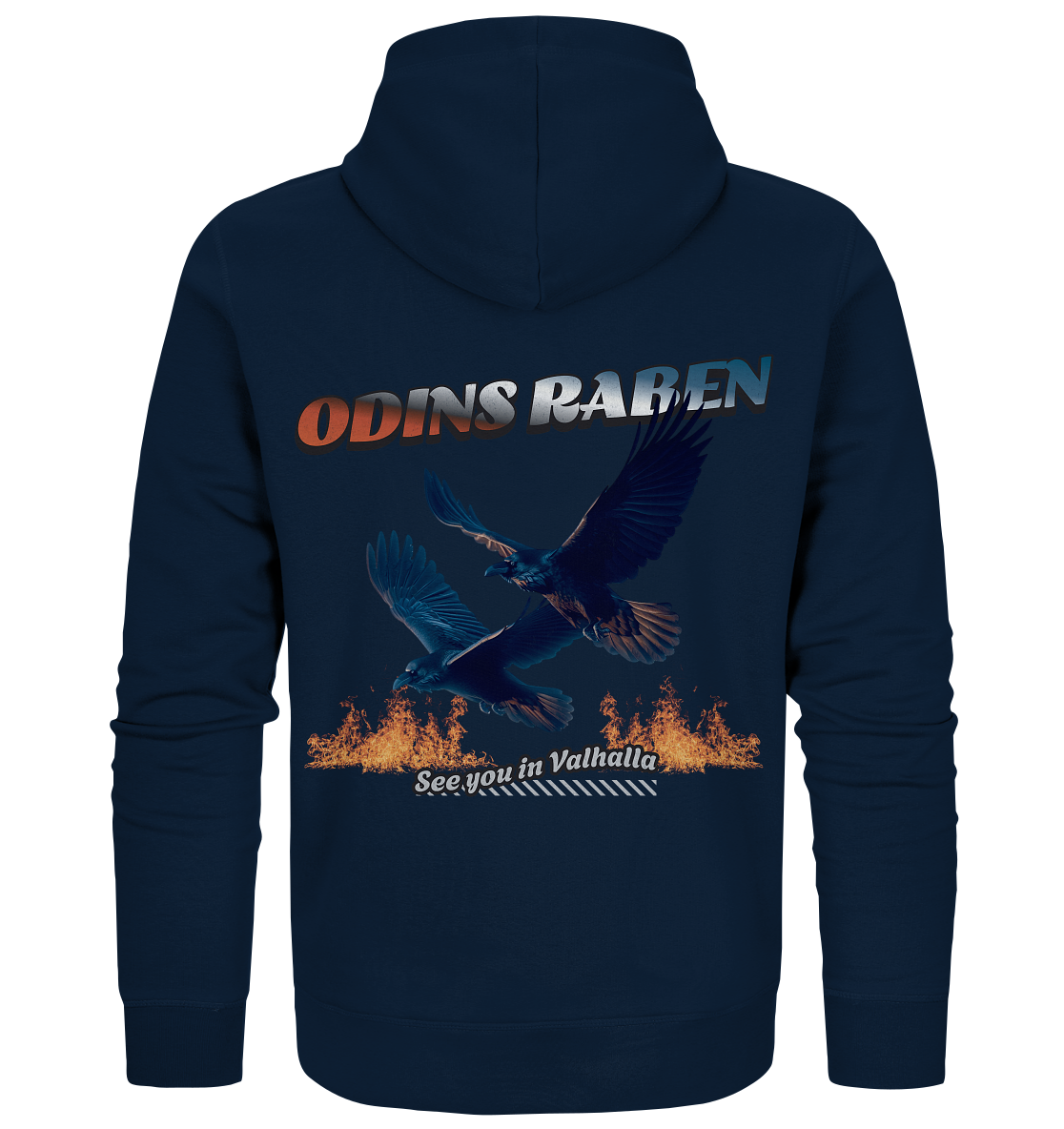 Valhalla Odins Raben - Organic Zipper