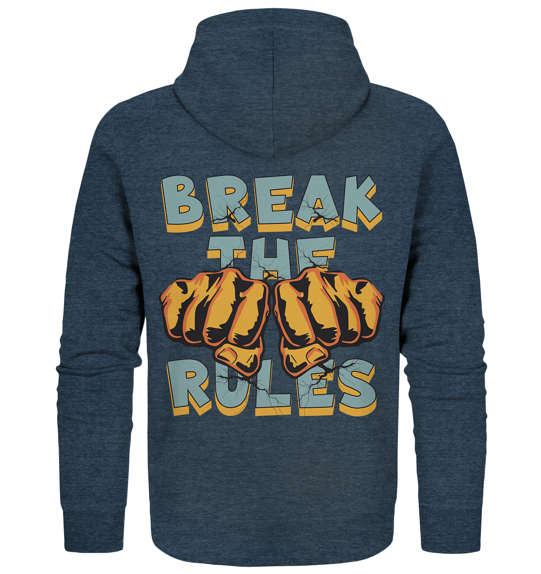 Break the Rules - Statement  - Organic Zipper