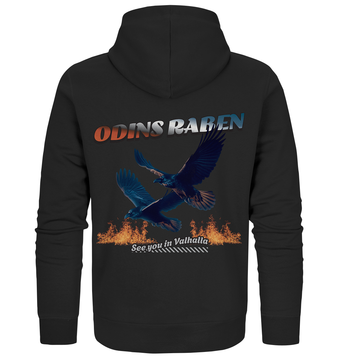 Valhalla Odins Raben - Organic Zipper