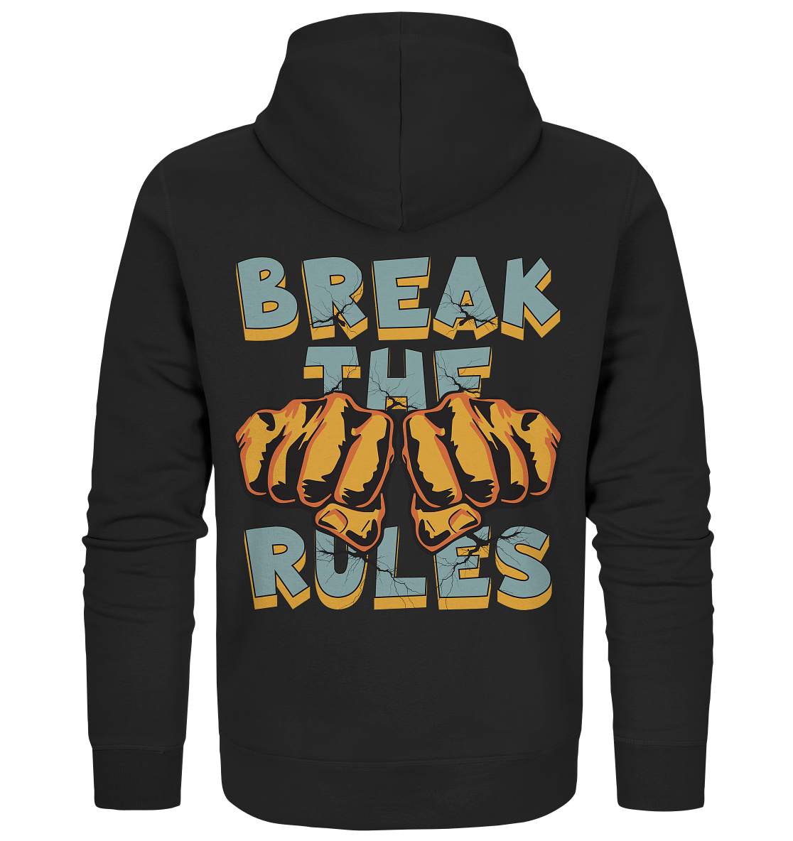 Break the Rules - Statement  - Organic Zipper