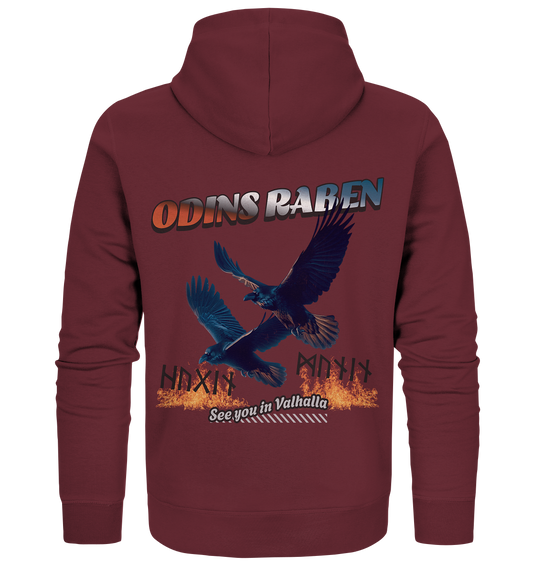 Raben Odins - Hugin und Munin - Organic Zipper