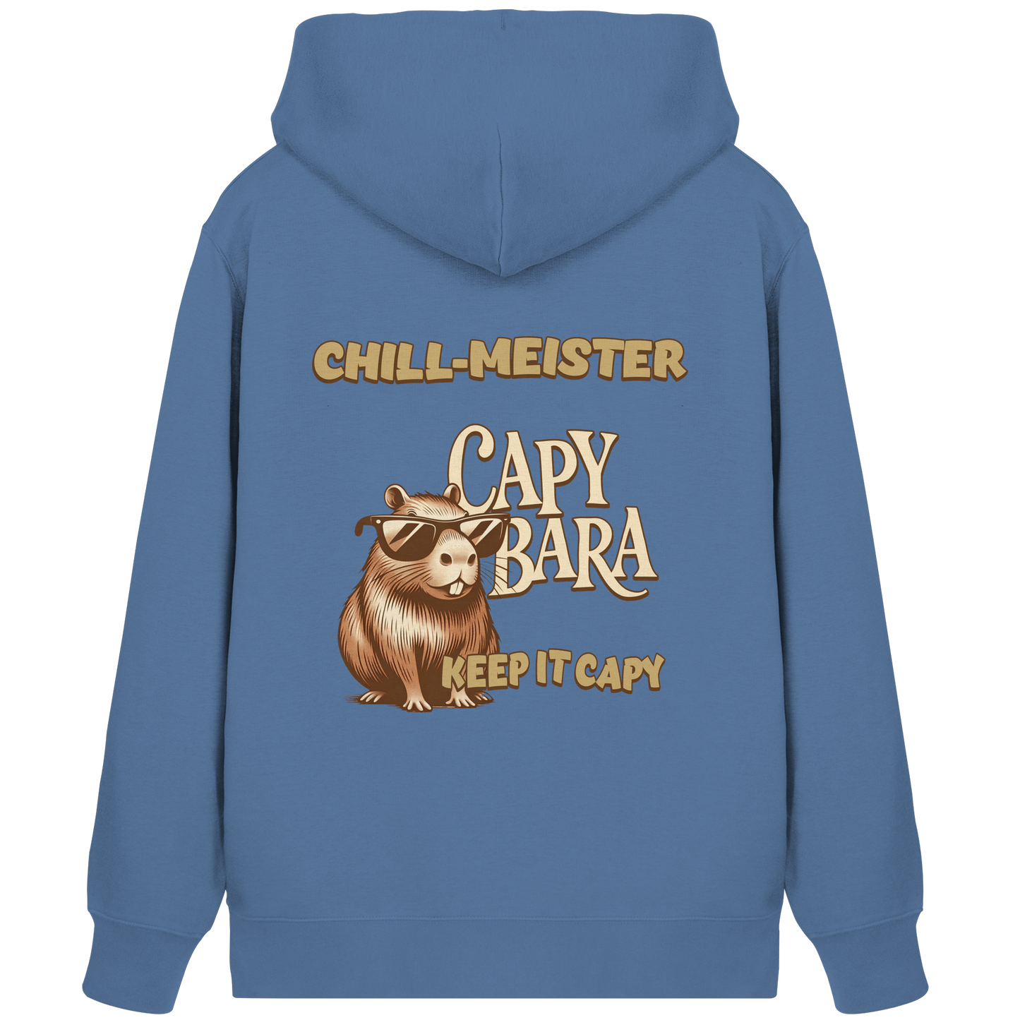Chill-Meister Capybara – Keep it Capy (Bio & Premium) - Organic Zipper