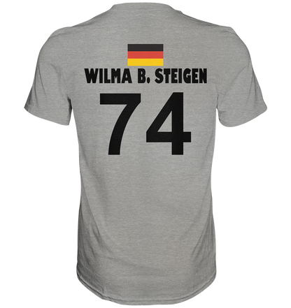 Sauf Trikot Wilma B. Steigen  - Premium Shirt